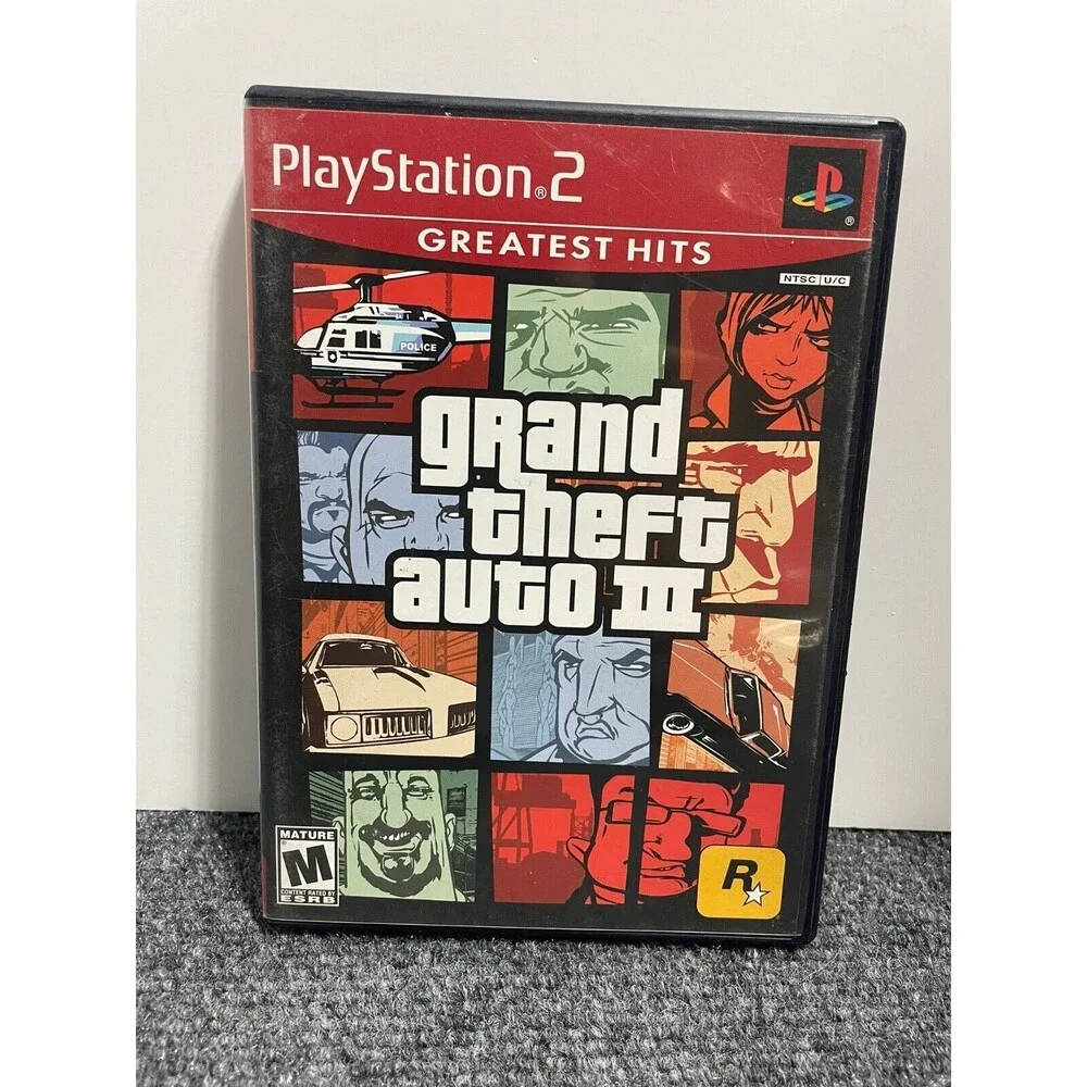 Grand Theft Auto III Greatest Hits (PlayStation, 2003)